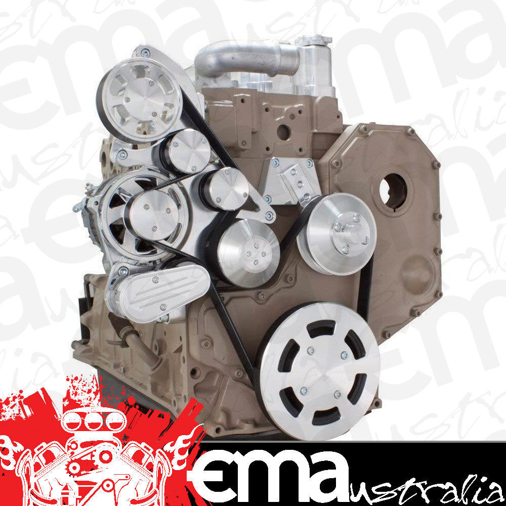 CVF DC-WRAPTOR-ALT Serpentine System for Cummins Diesel - Alternator - All Inclusive