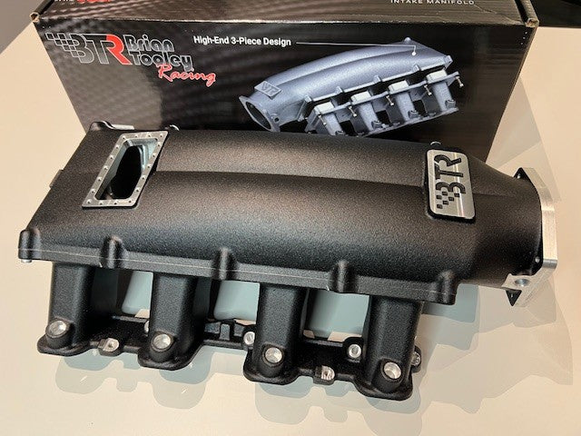 Brian Tooley Racing BTR-TRA-3-BLK-P105-BP Trinity LS3 Manifold 105Mm With Burst Panel Option