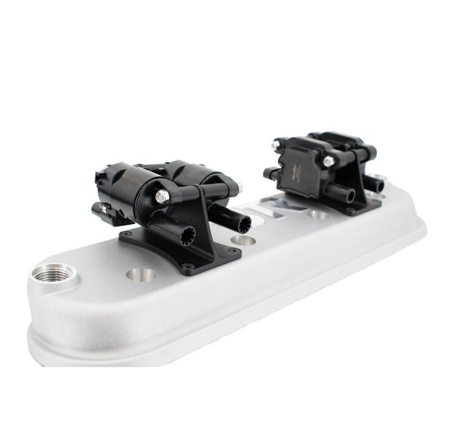 Brian Tooley Racing BTR-VCA-02-SILVER-CM LS Valve Covers Silver