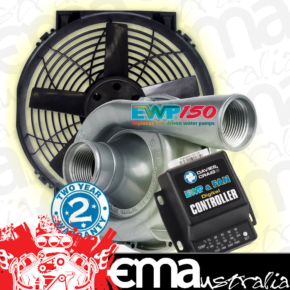 Davies Craig DC0003 EWP150 Electric Water Pump / Controller & Thermo Fan Combo