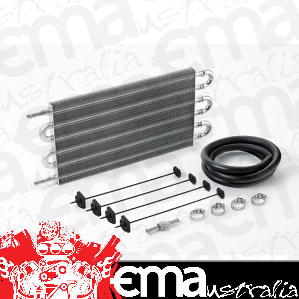 Davies Craig DC4040 Ultra-Cool Transmission Cooler with 3/8" Push-On Fittings (190mm (H) X 394mm (L) X 19mm (Thick)) (Dc4040)