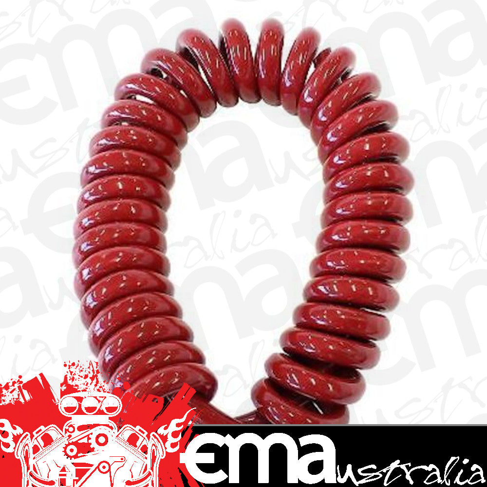 Dedenbear DE-SC3 Dedenbear Stretch Cord Red 12/14 Gauge 3-Wire 10Ft Long