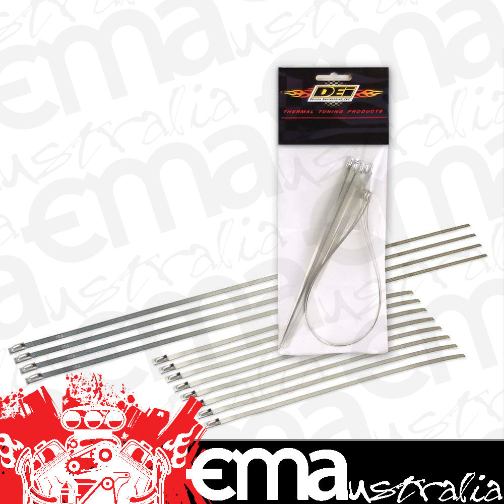DEI Design Engineering DEI010205 S/Steel Locking Ties Combo Kit