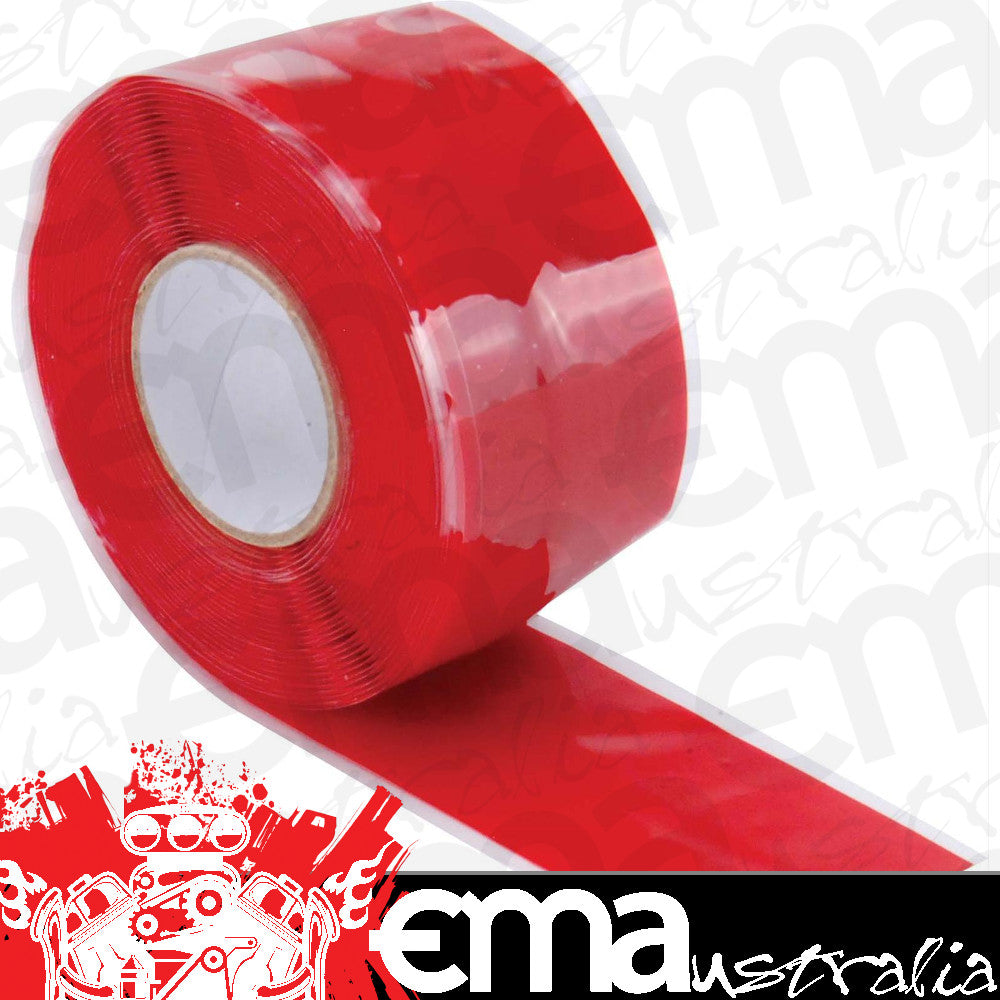 DEI Design Engineering DEI010492Quick Fix Silicone Tape- 1"x12ft Red