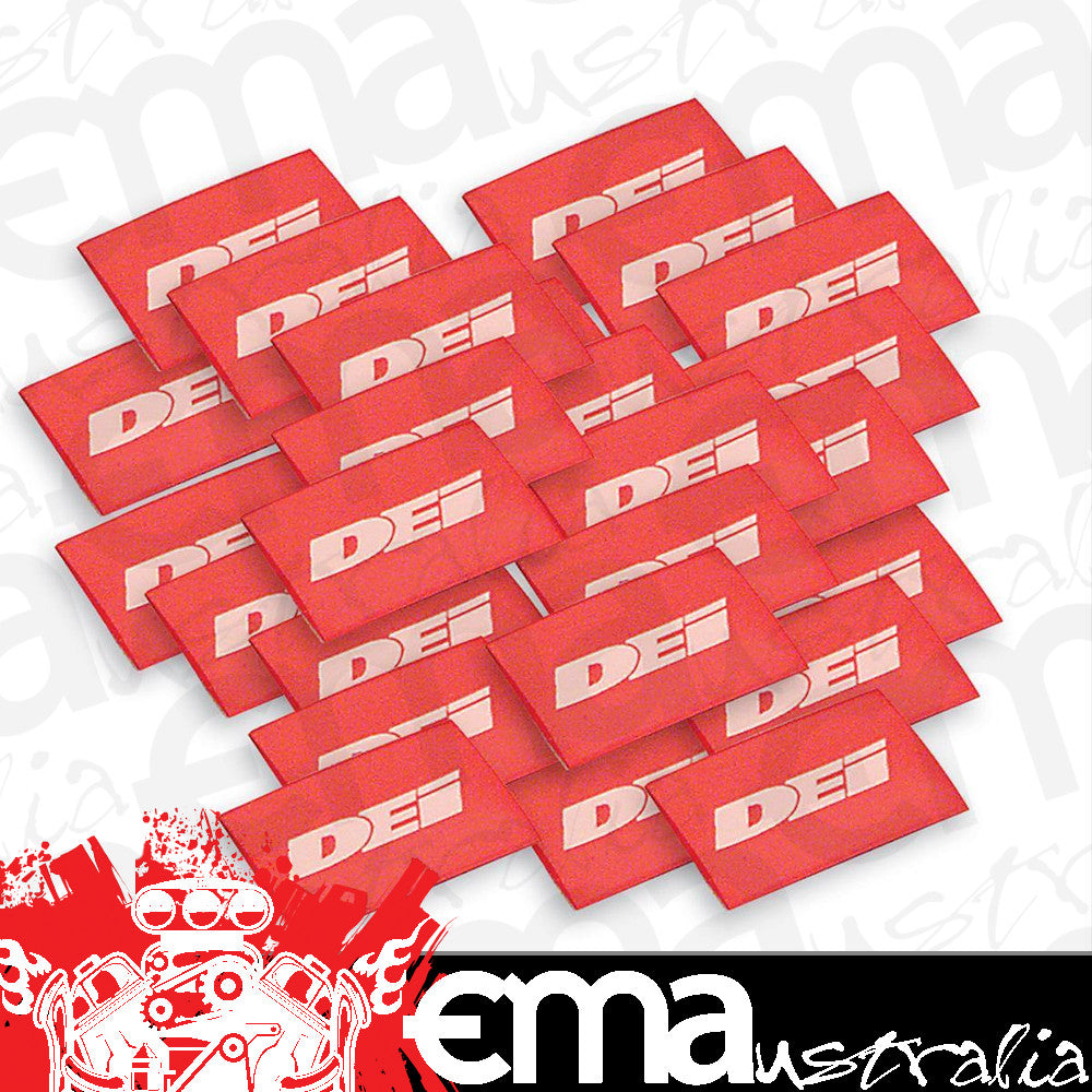 DEI Design Engineering DEI010821 Shrink Tube Red 12mm x 1.5"