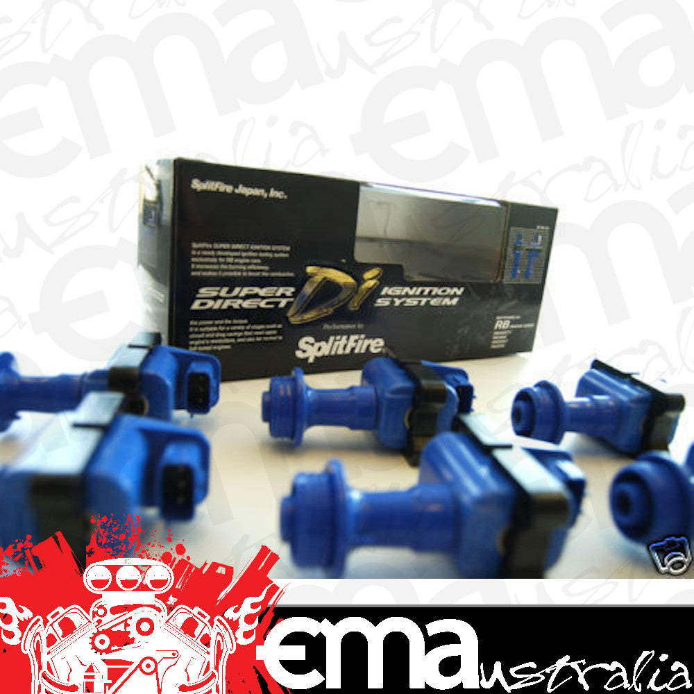 Nissan Skyline R33 GTS-t S2 ECR33, Nissan Skyline R34 GTR BNR34 2 1/95-5/98 For Rb26Dett Ignition Coil Set Splitfire DIS-005