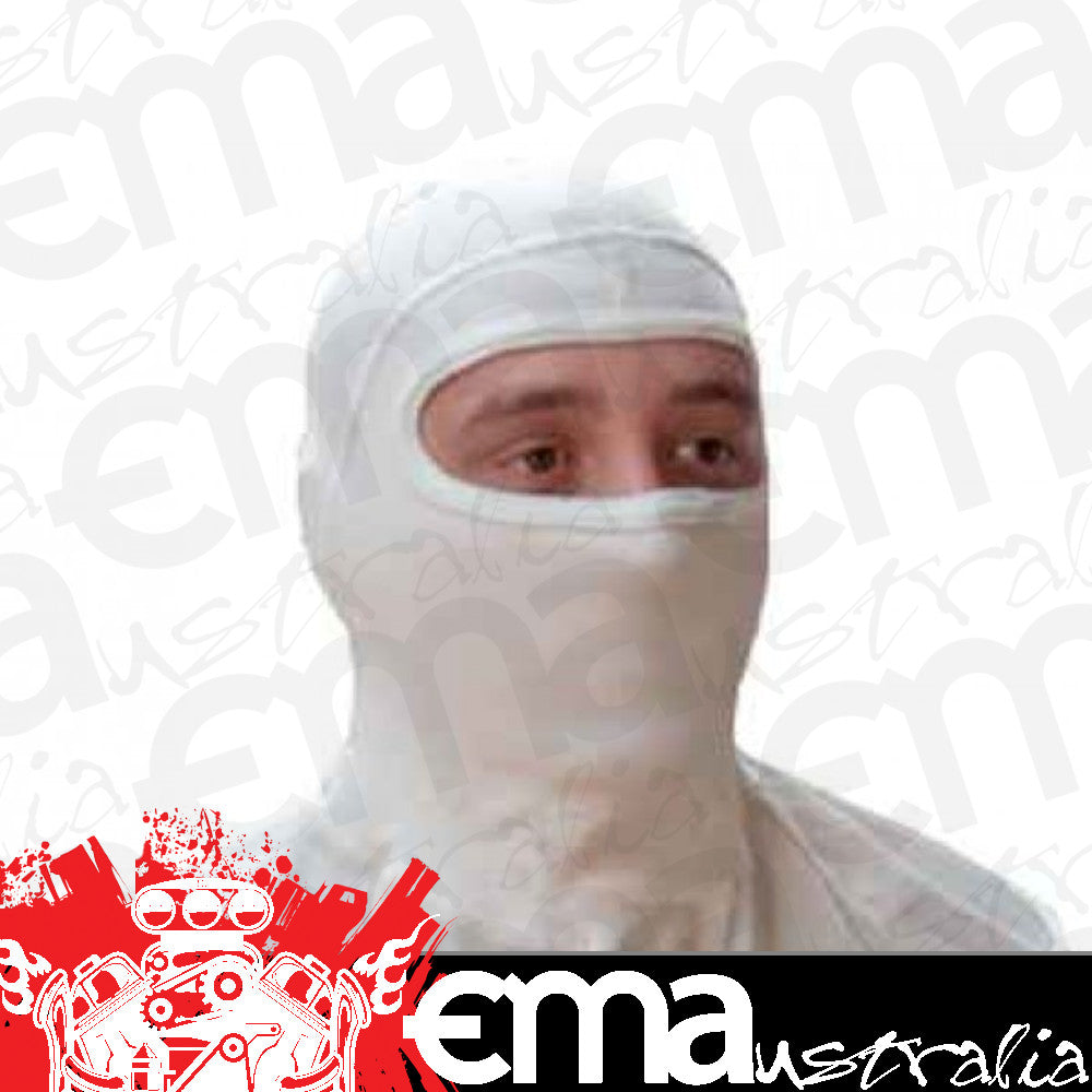 DJ Safety DJ062002 Nomex Balaclava SFI 3.3 Two Layer Single Eyeport One Size Fits All