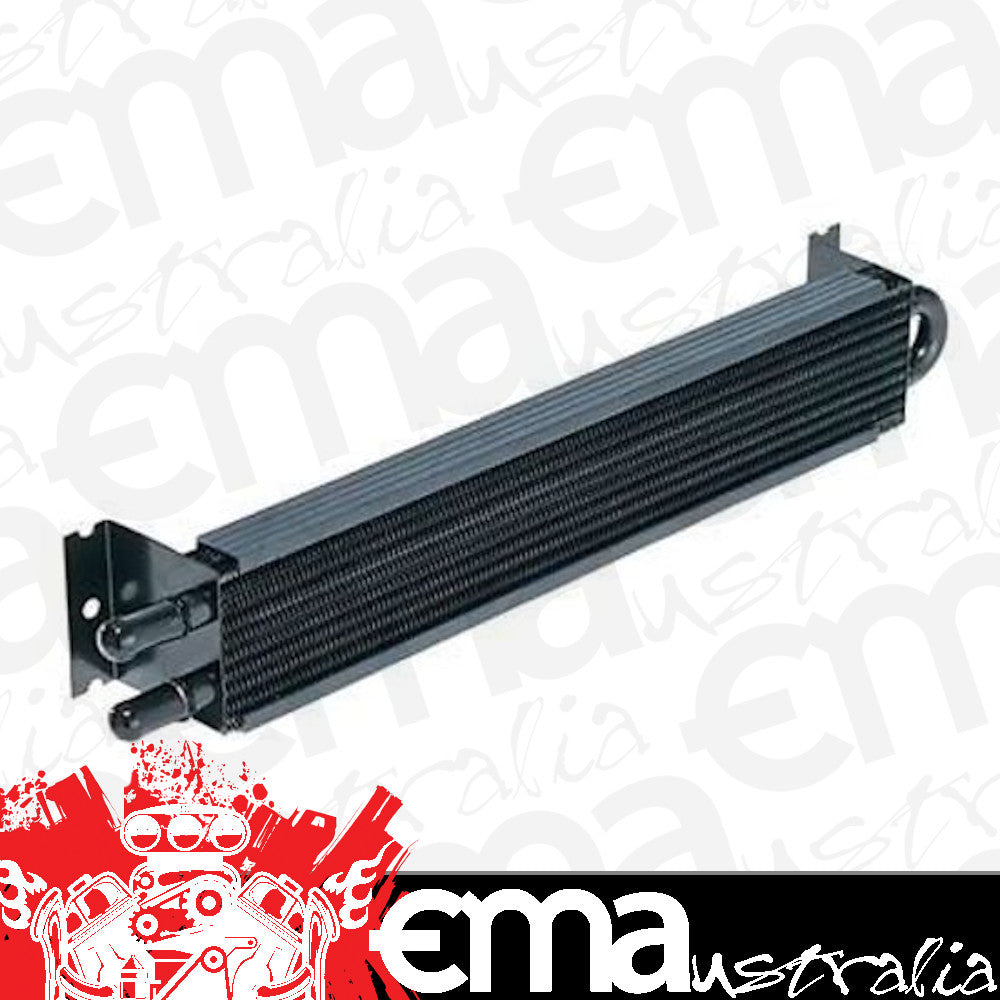 Derale 13224 2 Pass 24" Series 7000 Copper/Aluminum Frame Rail Transmission Cooler, 11/32"