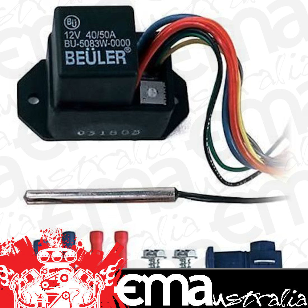 Derale DP16759 Deluxe Adjustable Fan Thermostat 150¶øF-240¶øF w/ Radiator Probe 16759