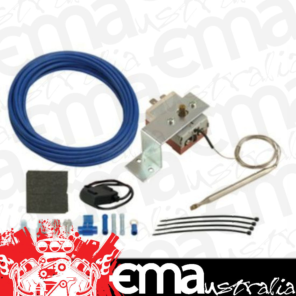 Universal Adjustable Fan Thermostat 32F-240F w/ Radiator Probe Derale Cooling Products DP16769