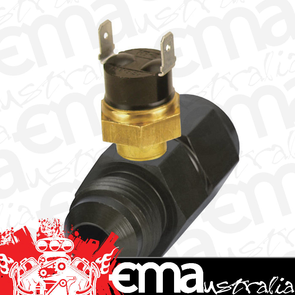 Derale DP35026 Premium Series In-Line Fluid Thermostat -8An X -8An On 190¶øF - Off 175¶øF