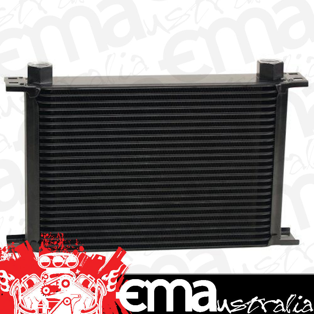 Derale 52578 25 Row Series 10000 Stack Plate Fluid Cooler, -10AN O-ring Female