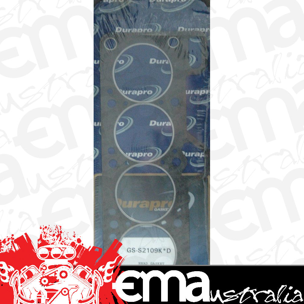 Hyundai G4EK 1495cc (SOHC 12 Valve) 4 cyl GSS2109KD Head Gasket Gs-S2109Kd Suit 75.5Mm Bore 1.5L Durapro Gaskets DU-GSS2109KD