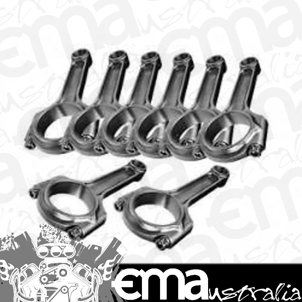 Eagle EACSIR6000BBLW Forged I-Beam Conrods 6.000" Long .927" Pin Chev SB 265-350