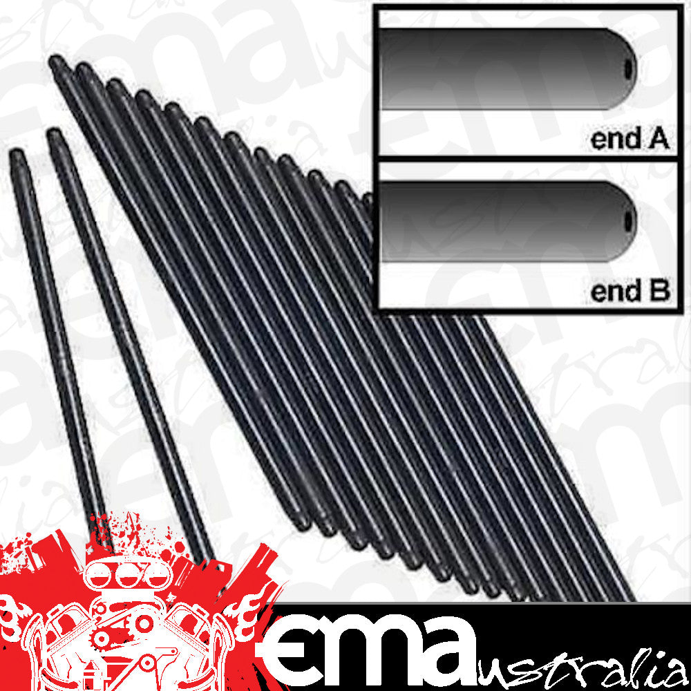 Manley 25620-16 Pushrod - 5/16 Dia. - 6.200 - .080 Wall - 4130 Chromoly - Swedged End - Qty 16