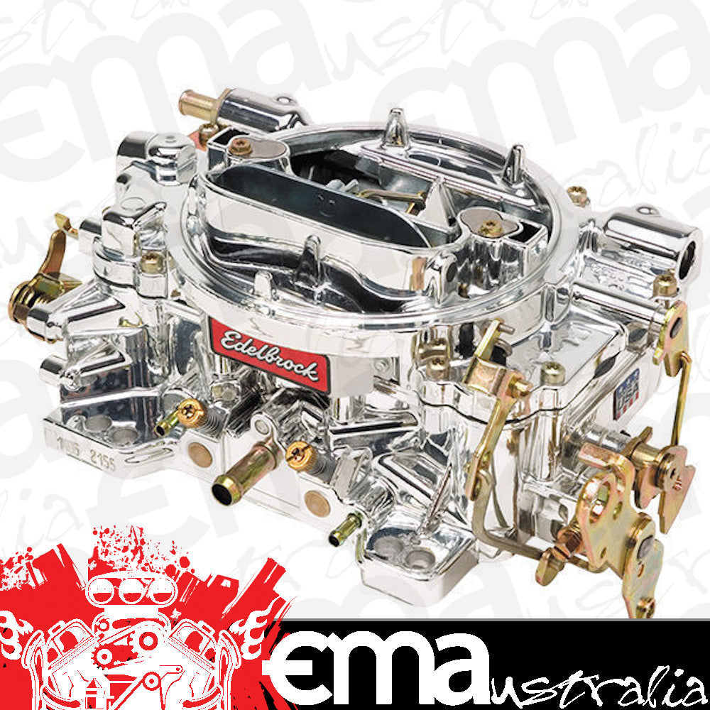 Edelbrock ED14054 Edelbrock 600CFM Performer Carburetor Endurashine 4Bbl Manual Choke ED14054
