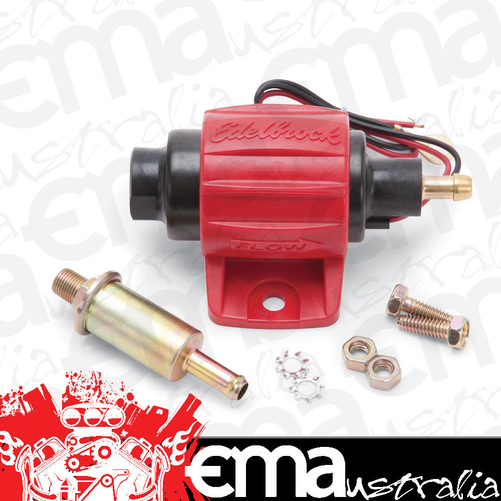 Edelbrock 17301 Universal Micro Electric Fuel Pump - 38 GPH / 144 LPH (Gasoline/E85)