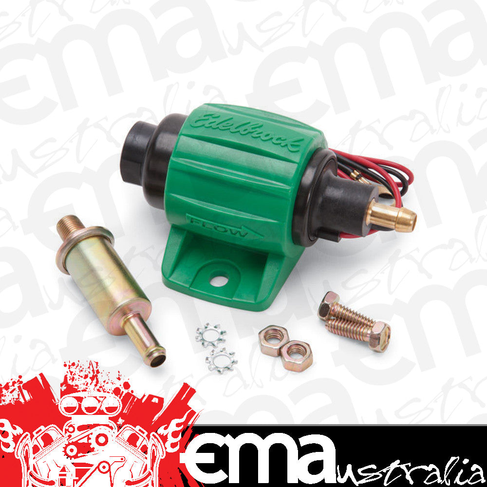 Edelbrock ED17302 Universal Micro-Electric Diesel External Fuel Pump 12V 38 GPH
