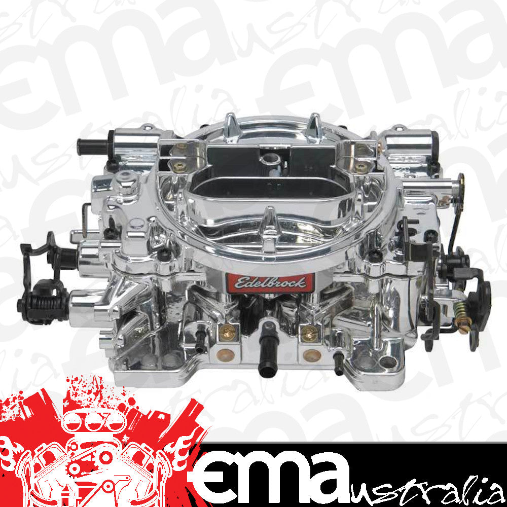 Edelbrock ED18054 650 CFM Thunder AVS Series Carburettor Manual Choke, Endurashine Finish, Moderate High Performance Street ED18054