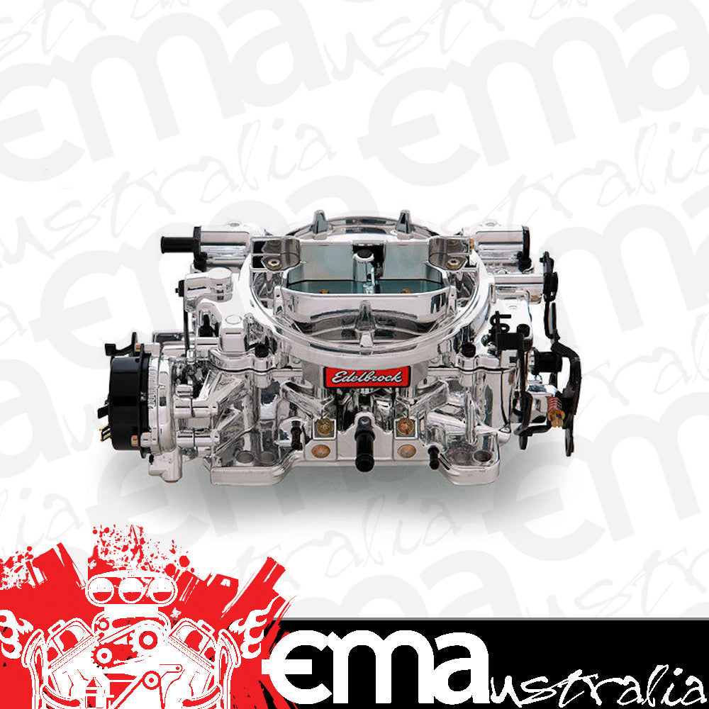 Edelbrock ED18064 Edelbrock 650CFM Thunder AVS Series Carburetor Square Bore Endurashine ED18064