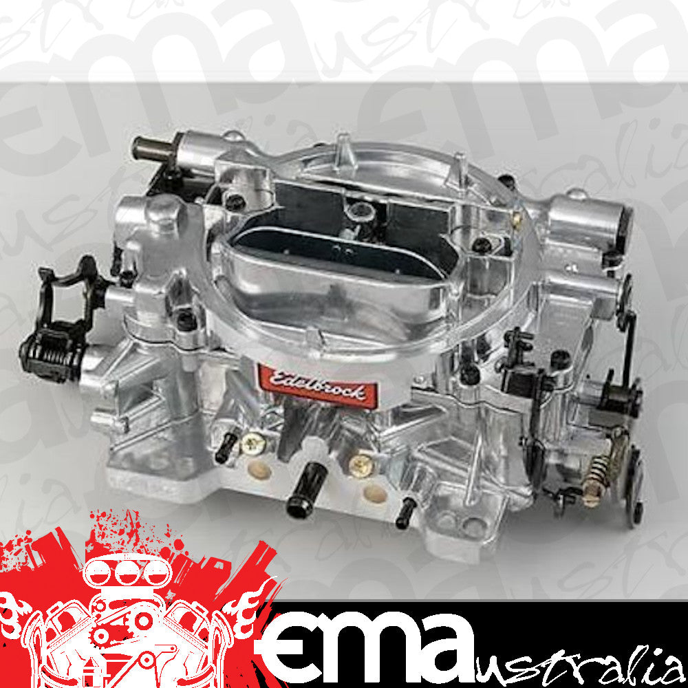 Edelbrock ED1812 Edelbrock 800CFM Thunder AVS Carburetor 4 Bbl Manual Choke Silver ED1812