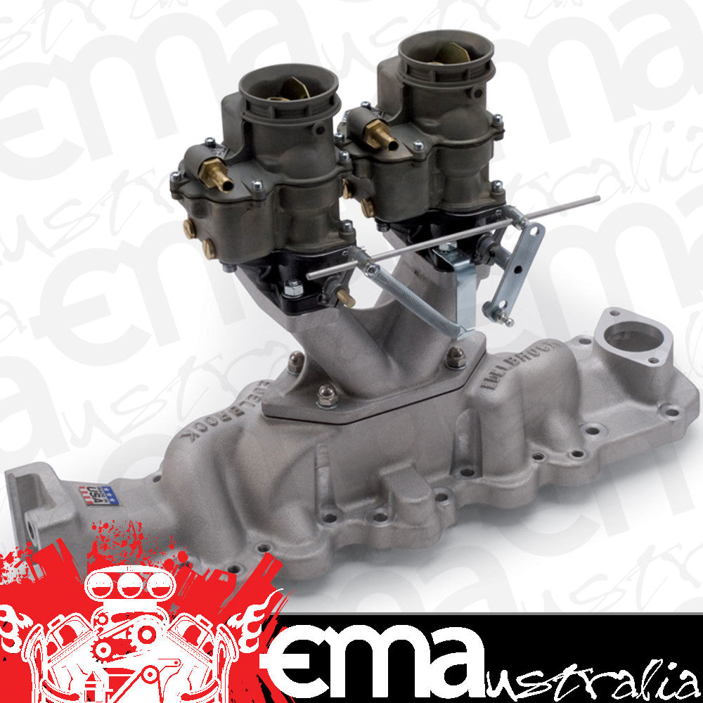 Edelbrock ED2012 Vintage manifold & Carburetor kit Suit 1938-48 Ford Flathead V8