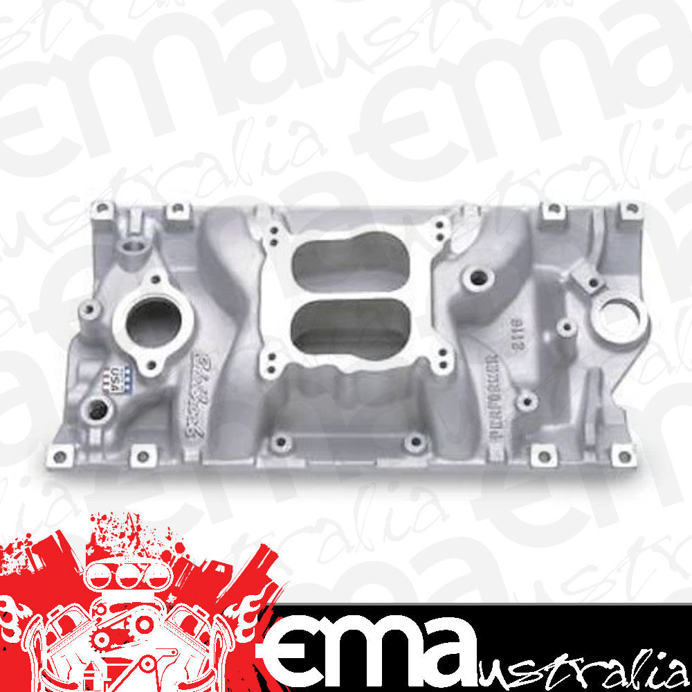 Edelbrock 2116 Performer Intake Manifold for Small-Block Chevy w/Vortec Heads
