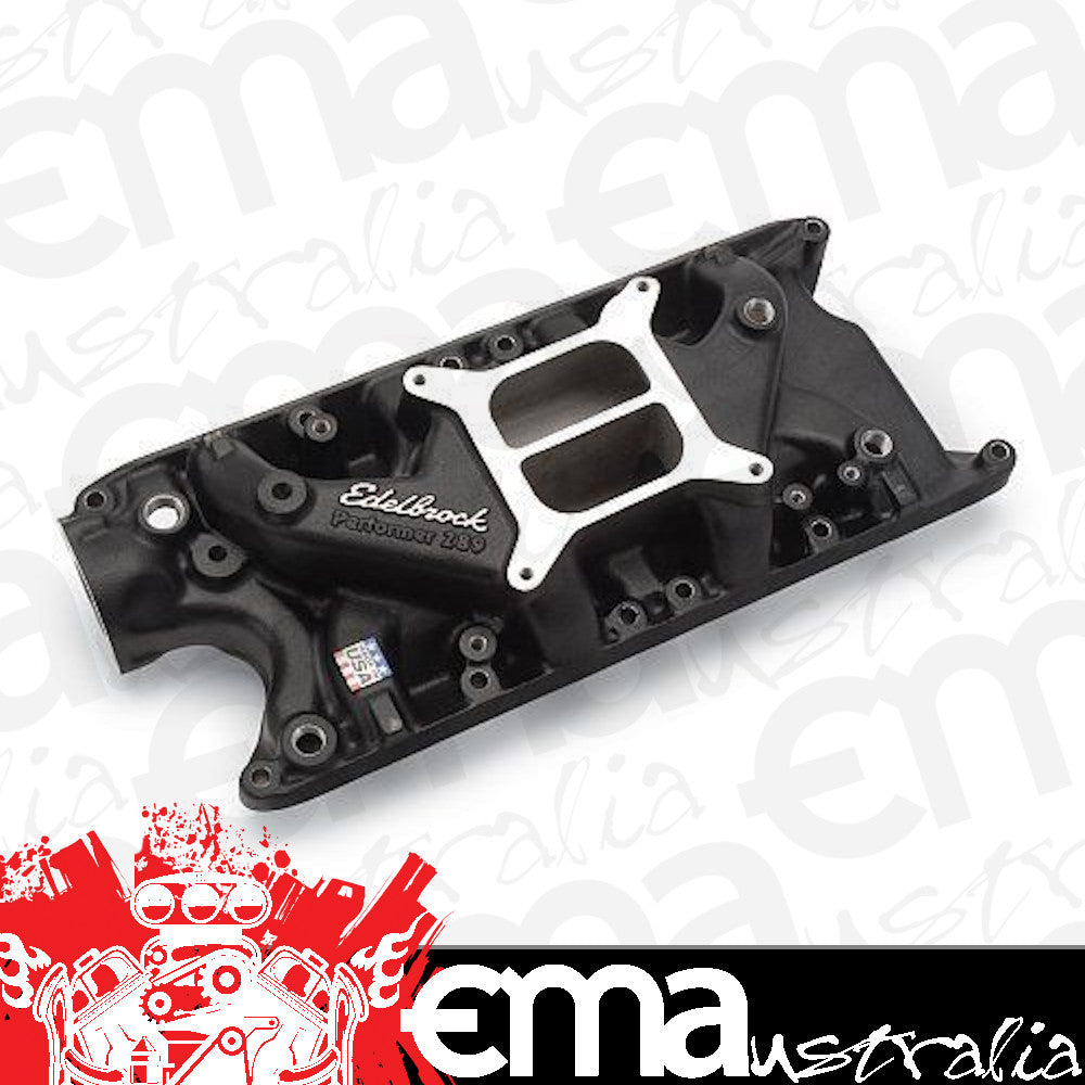 Edelbrock ED21213 Edelbrock Performer Intake Manifold suit Ford 289-302W Black Finish ED21213