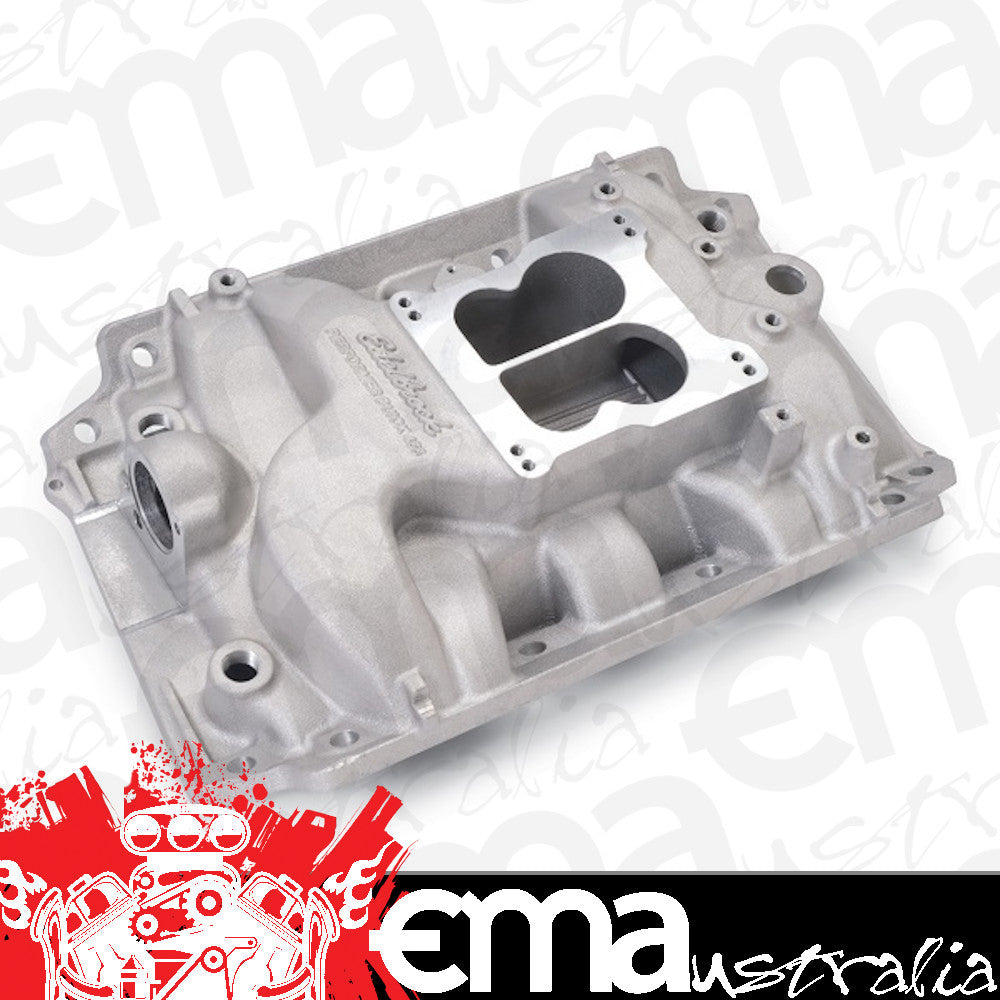 Edelbrock 2146 Performer Intake Manifold for Buick 400-455 V8, Non-EGR, Satin Finish