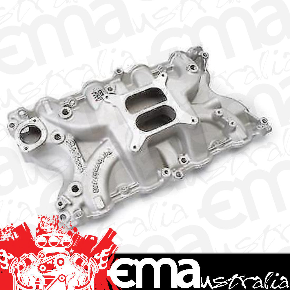 Edelbrock 2166 Performer 460 Intake Manifold for Ford 429/460, Non-EGR, Satin Finish