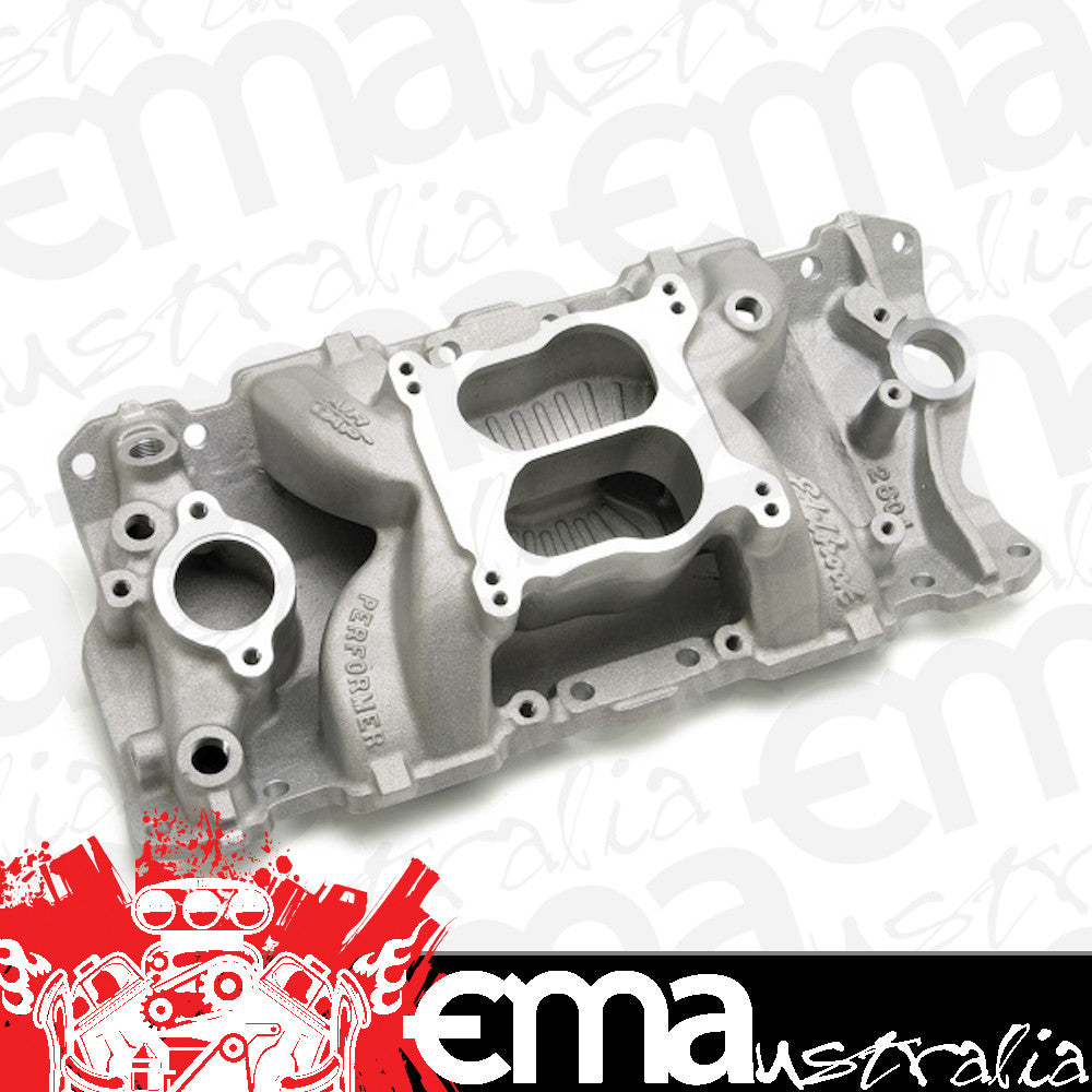 Edelbrock 2604 Performer Air-Gap Intake Manifold for 1987-95 Small-Block Chevy