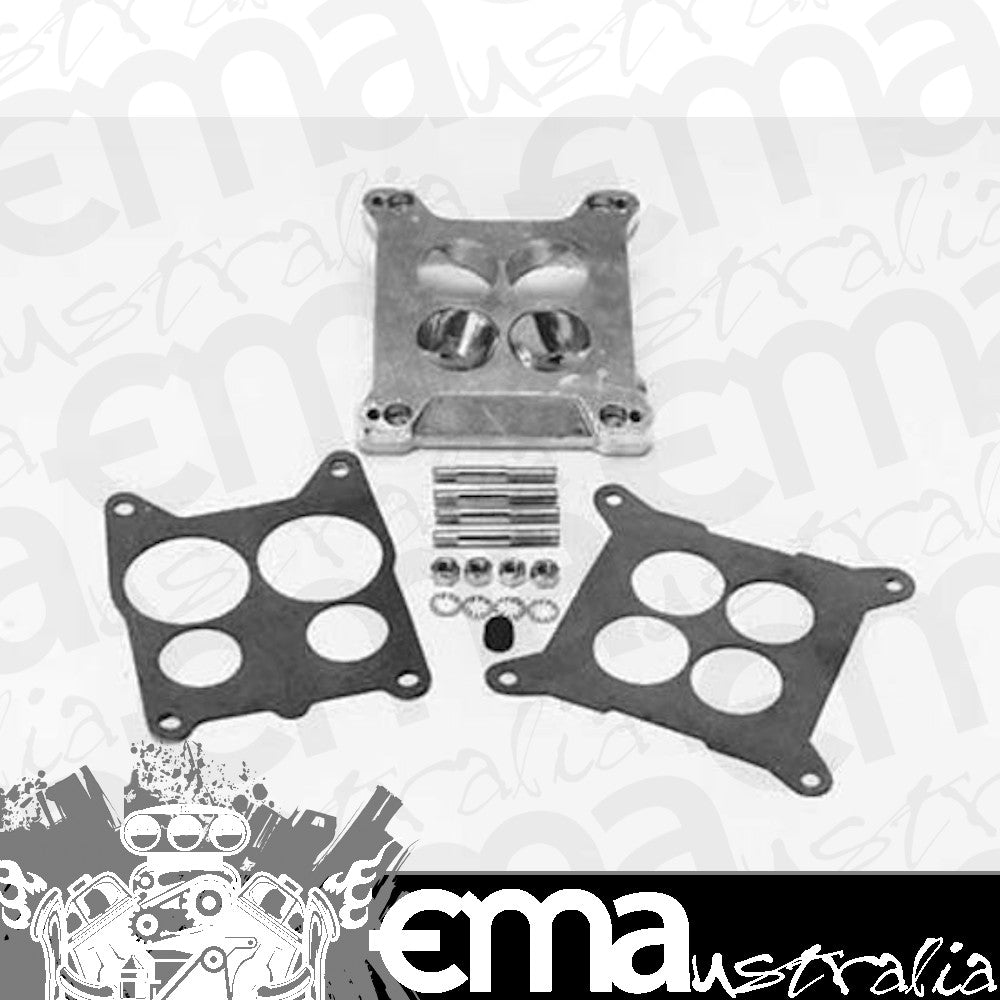 Edelbrock ED2696 Square To Spread Bore 4 Hole Performance Carburettor Adapter 0.850"