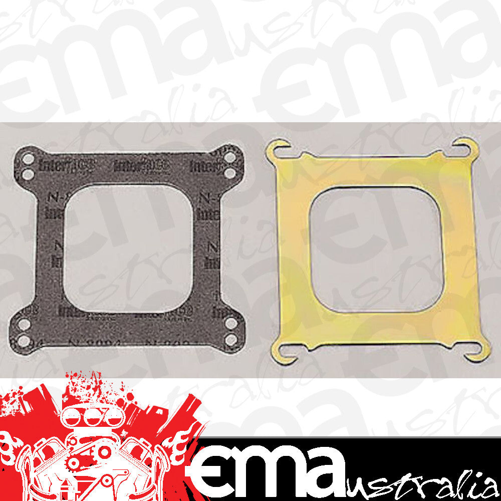 For use with Edelbrock spreadbore intake manifolds when installing a square bore carburetor.Adapter Style: Open center Carburetor Adaptor Plate To Spread ED2732 Edelbrock ED2732