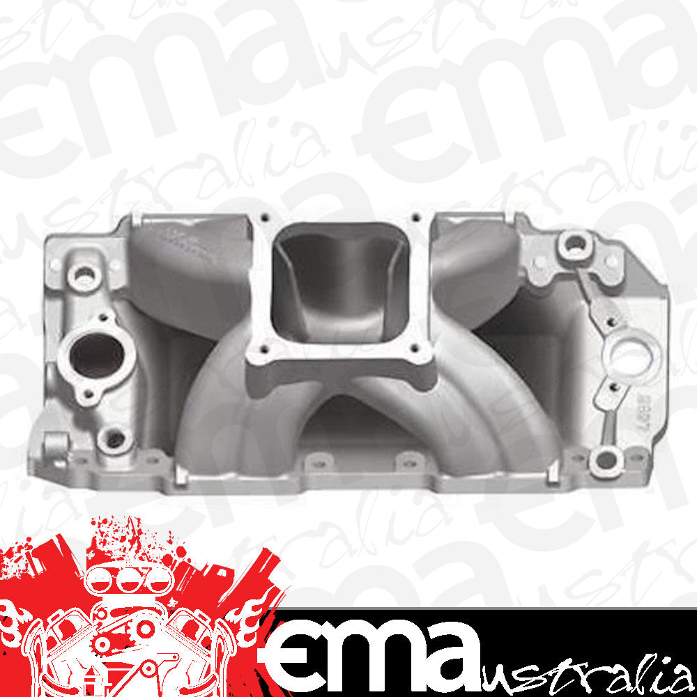Edelbrock ED2897 Edelbrock Super Victor Intake Manifold Chev BB Rect Port 10.2"Deck Hieght ED2897