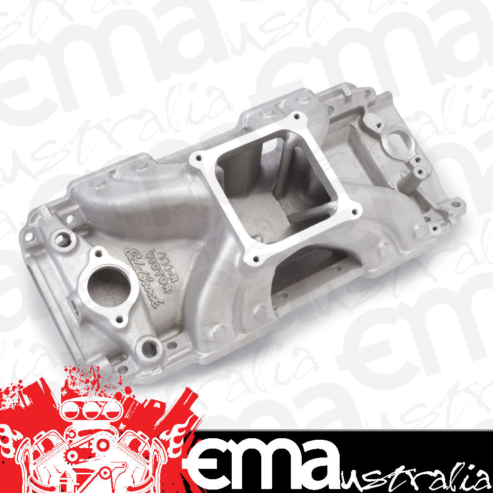 Edelbrock ED2905 Edelbrock Chev BB V8 Rec Port Victor 454-R Intake Manifold 4Bbl Dominator ED2905