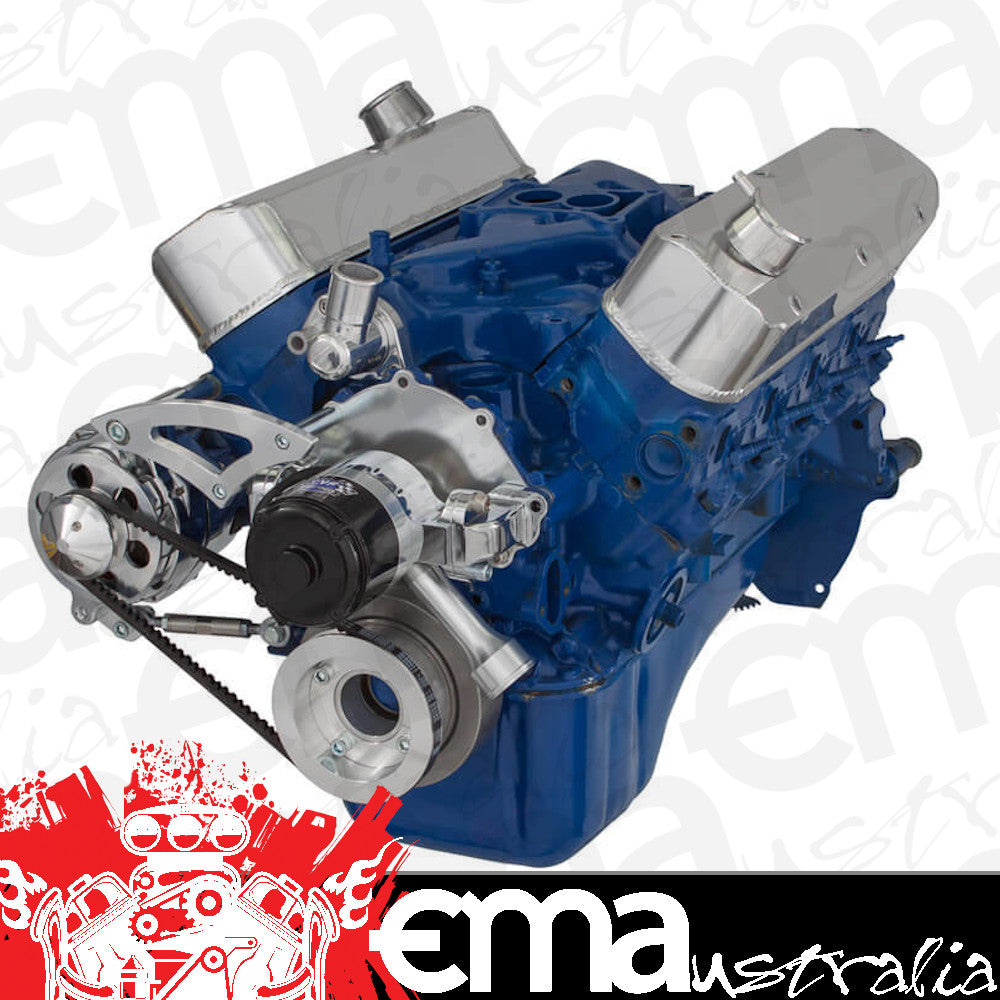 CVF 302-ALT-SYSTEM-EWP Ford 289-302-351W V-Belt System for Alternator Only w/ Electric Water Pump