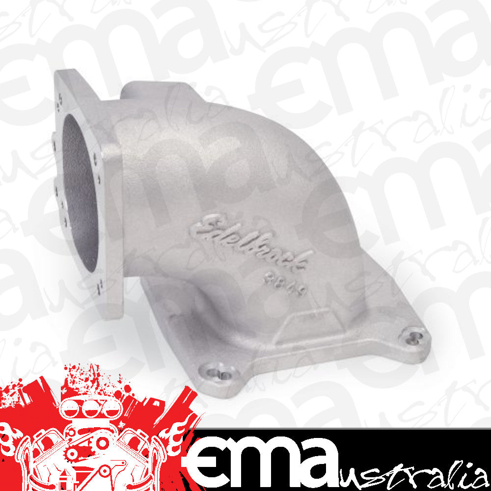 Edelbrock ED3849 High Flow Intake Elbow 95Mm Throttle Body To Square-Bore Flange ED3849