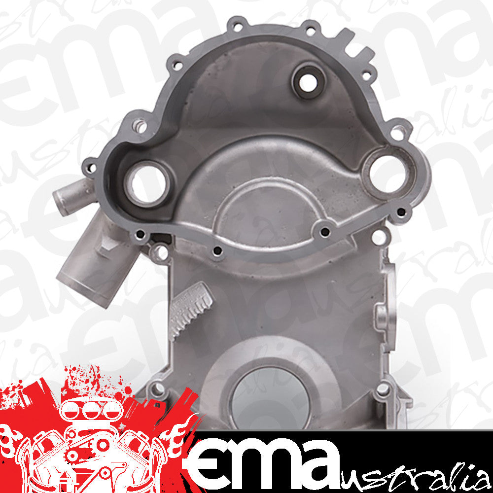 Edelbrock ED4265 Aluminium Timing Cover suit Pontiac 350-455 1969-79 ED4265
