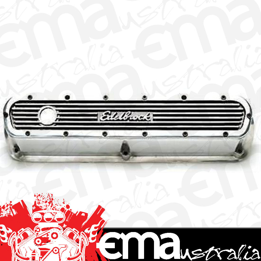 Edelbrock ED4295 Chrysler BB Elite Series Valve Covers w/ Logo
