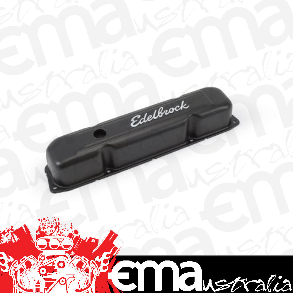 Edelbrock 4493 Signature Series Valve Covers for Chrysler 361-383-400-413-426-440 V8