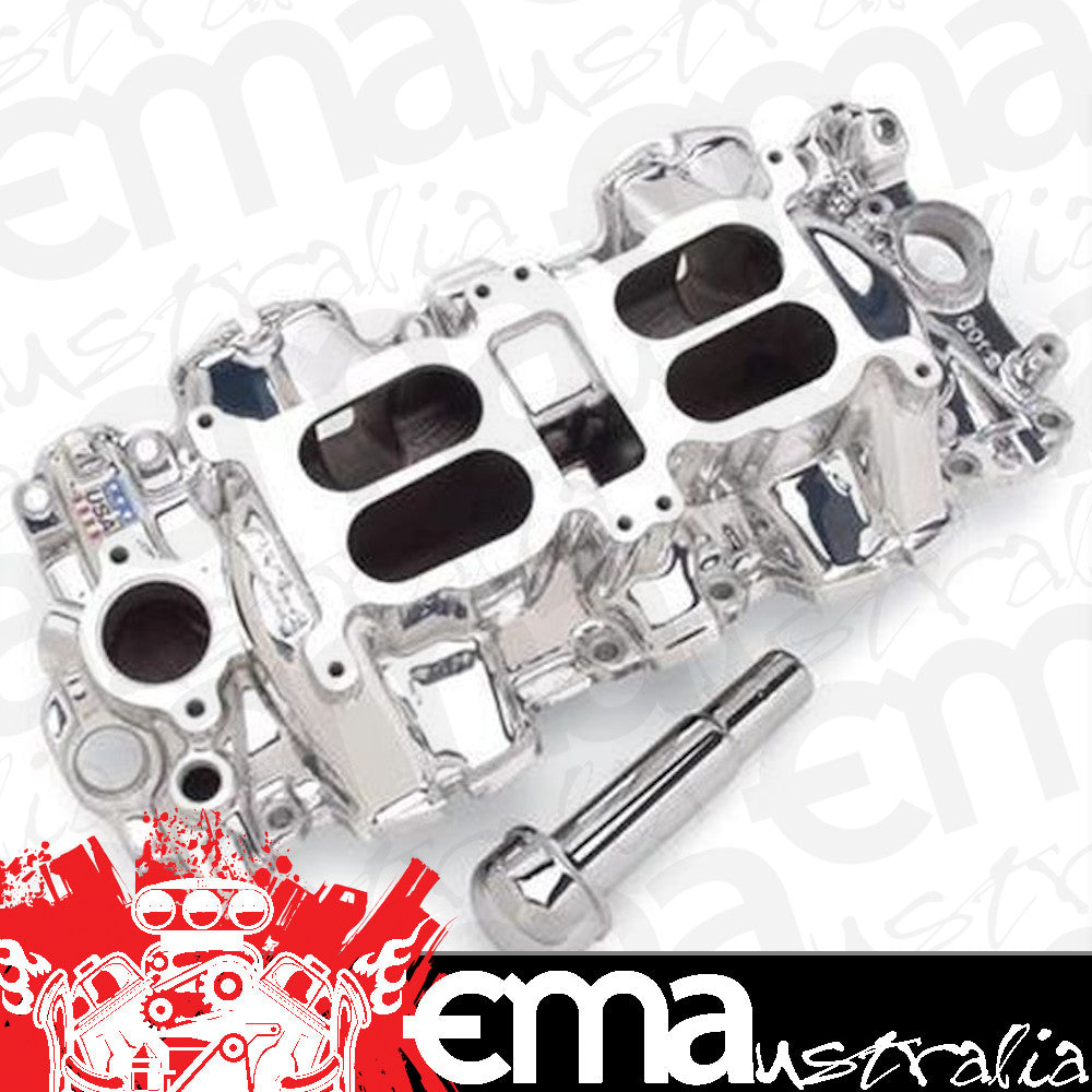 Edelbrock ED54094 Chev BB 348-409 Performer RPM Dual Quad Intake Manifold
