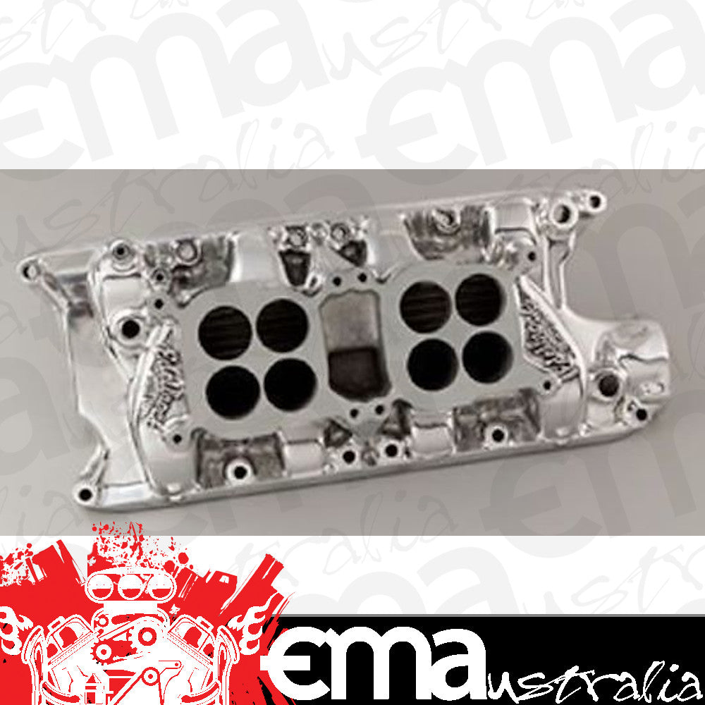 Edelbrock ED54351 Edelbrock F-28 Dual Quad Intake Manifold Ford 289-302W Dual Square Bore ED54351