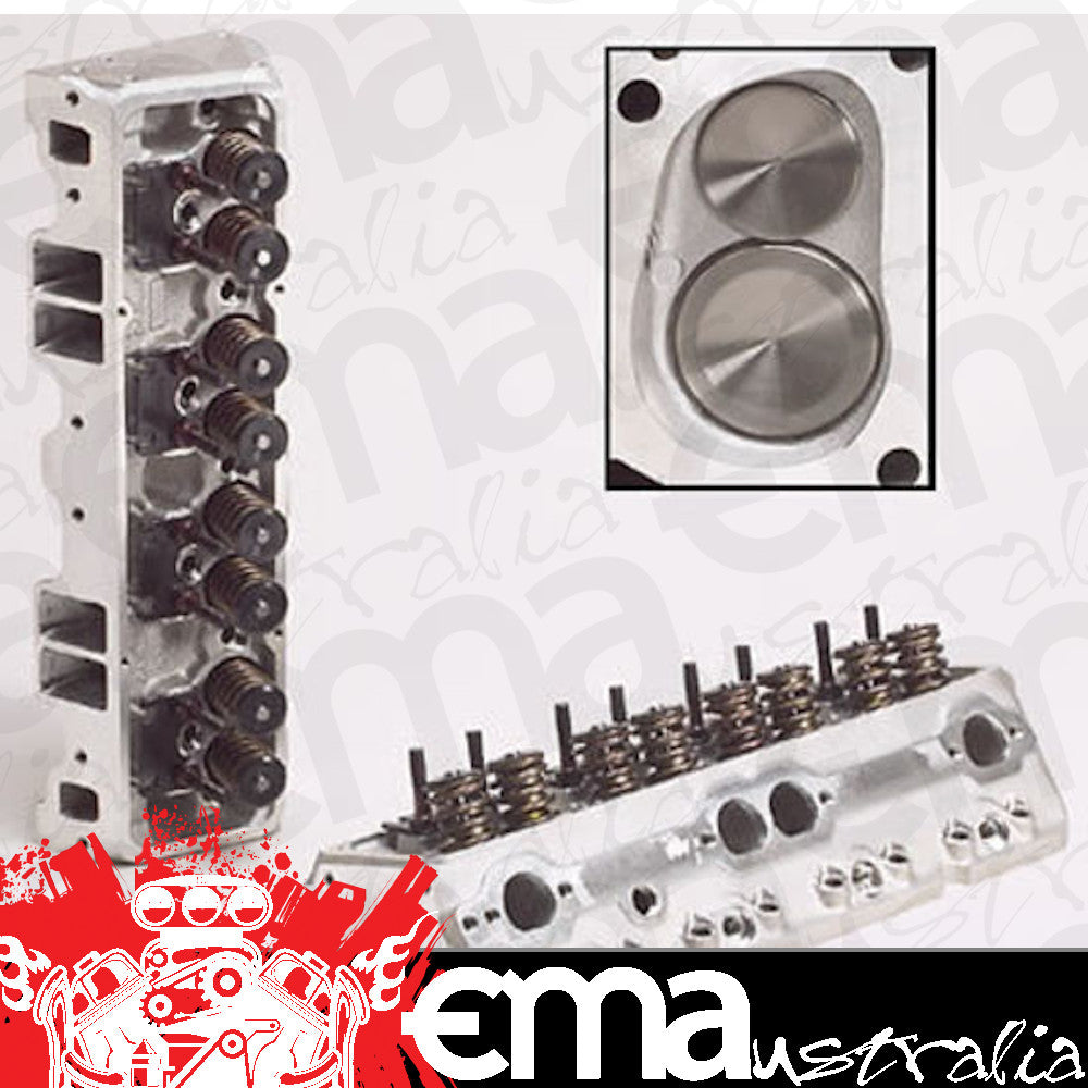 Edelbrock ED60719 Chev SB Performer RPM Alloy Cylinder Heads (each)