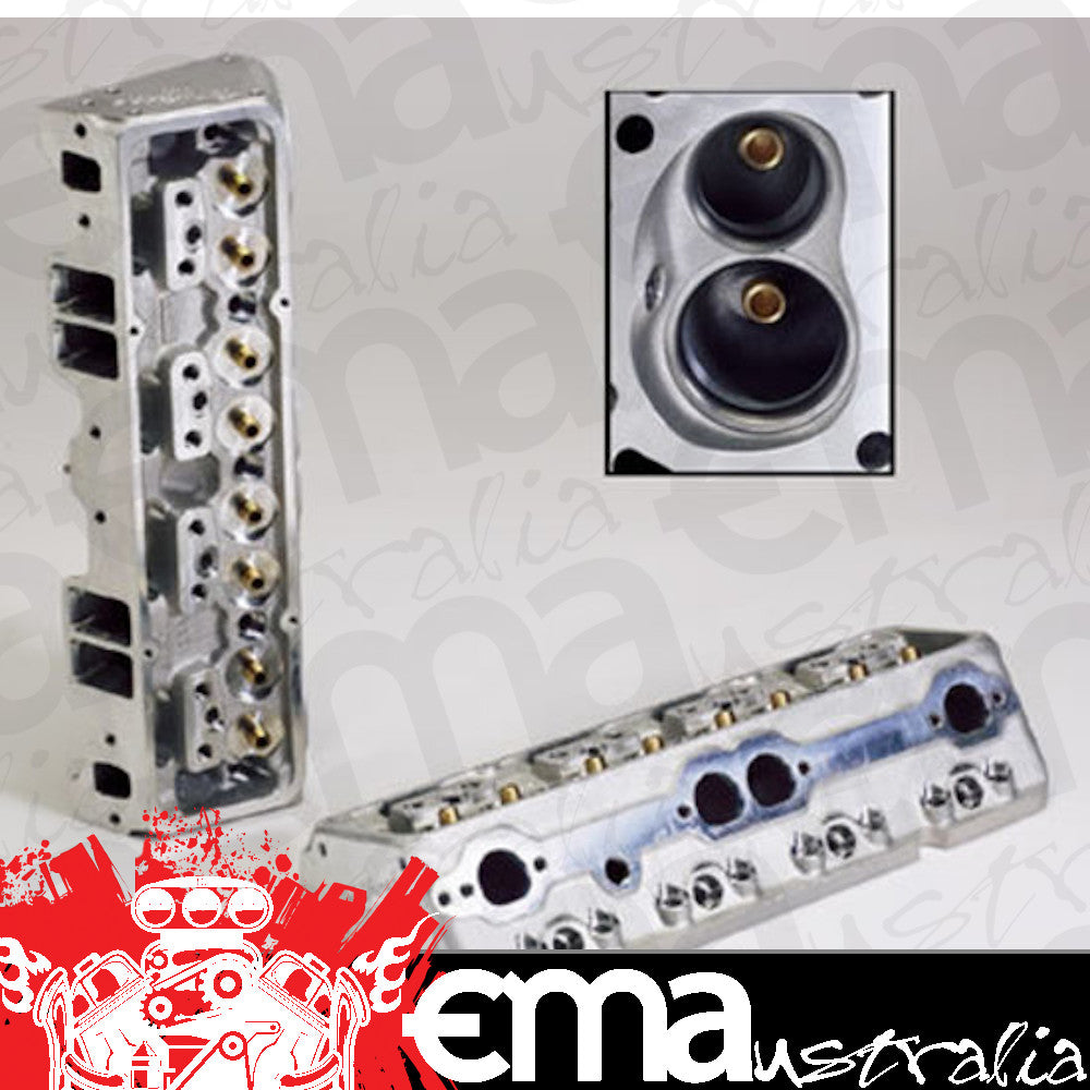 Edelbrock ED60889 Chev SB 302 327 350 400 Performer RPM Cylinder Heads (each)