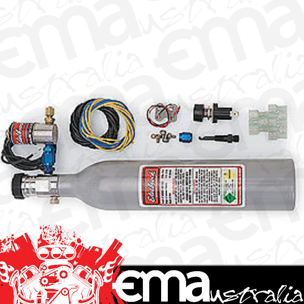 Edelbrock ED70027 Universal Carb Concealed Nitrous Oxide System 20-30hp Dry Shot