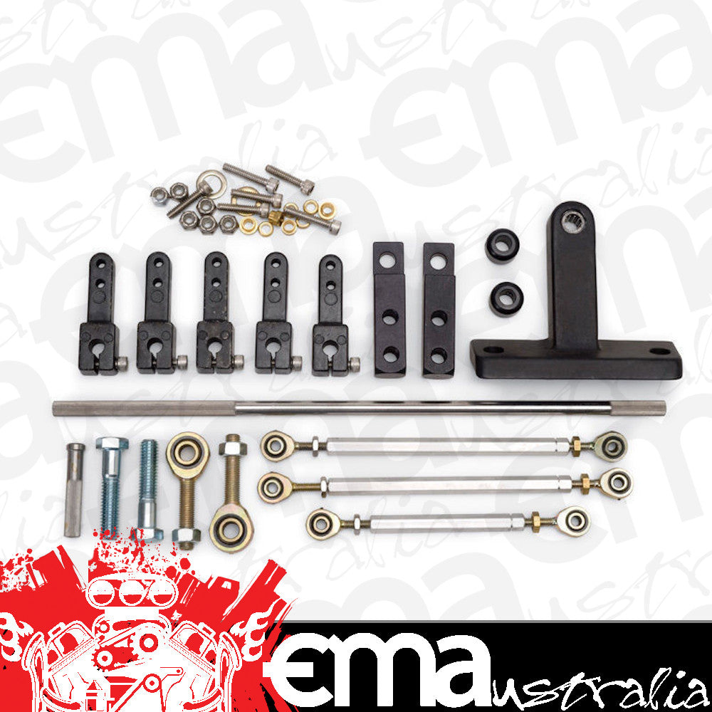Edelbrock 7077 Side-Mount Throttle Linkage for B/B Chevy #7075 Victor 2-R Manifold