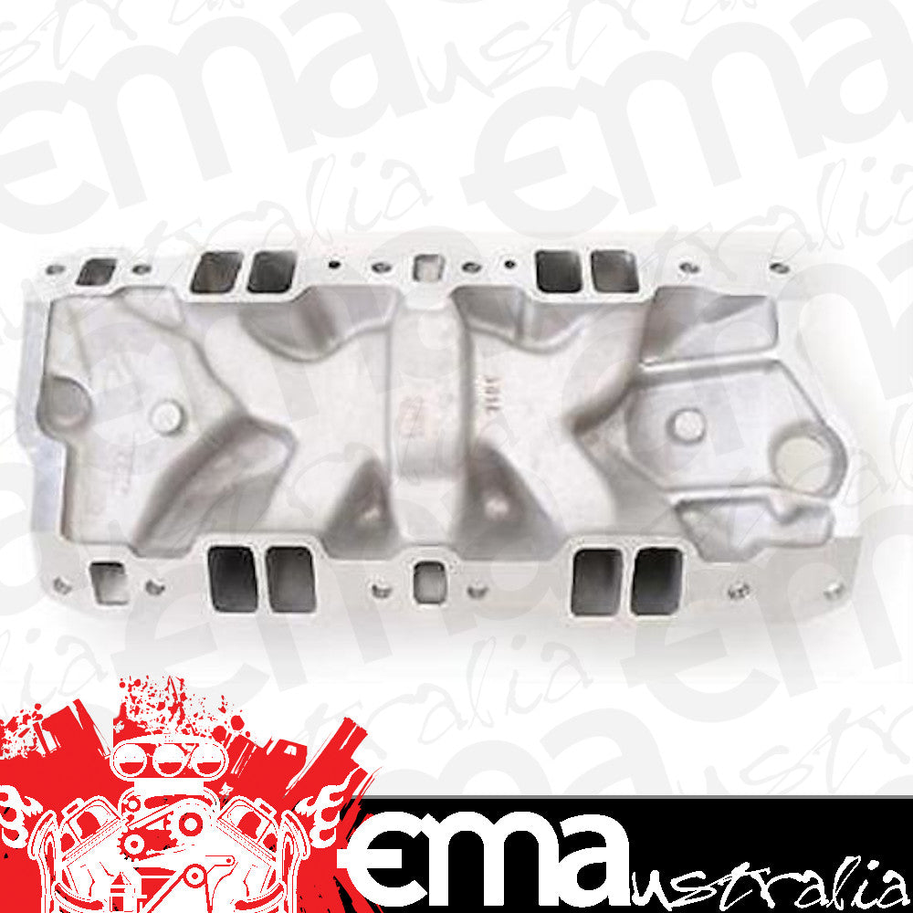 Edelbrock ED71014 Chev SB 262-400 V8 Performer RPM Intake Manifold Endurashine