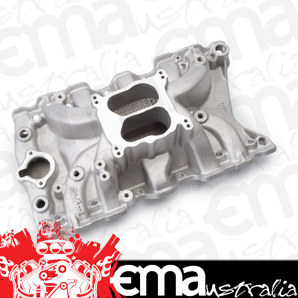 Edelbrock ED7111 Performer RPM Intake Manifold Oldsmobile 307-403 1500-6500 RPM ED7111