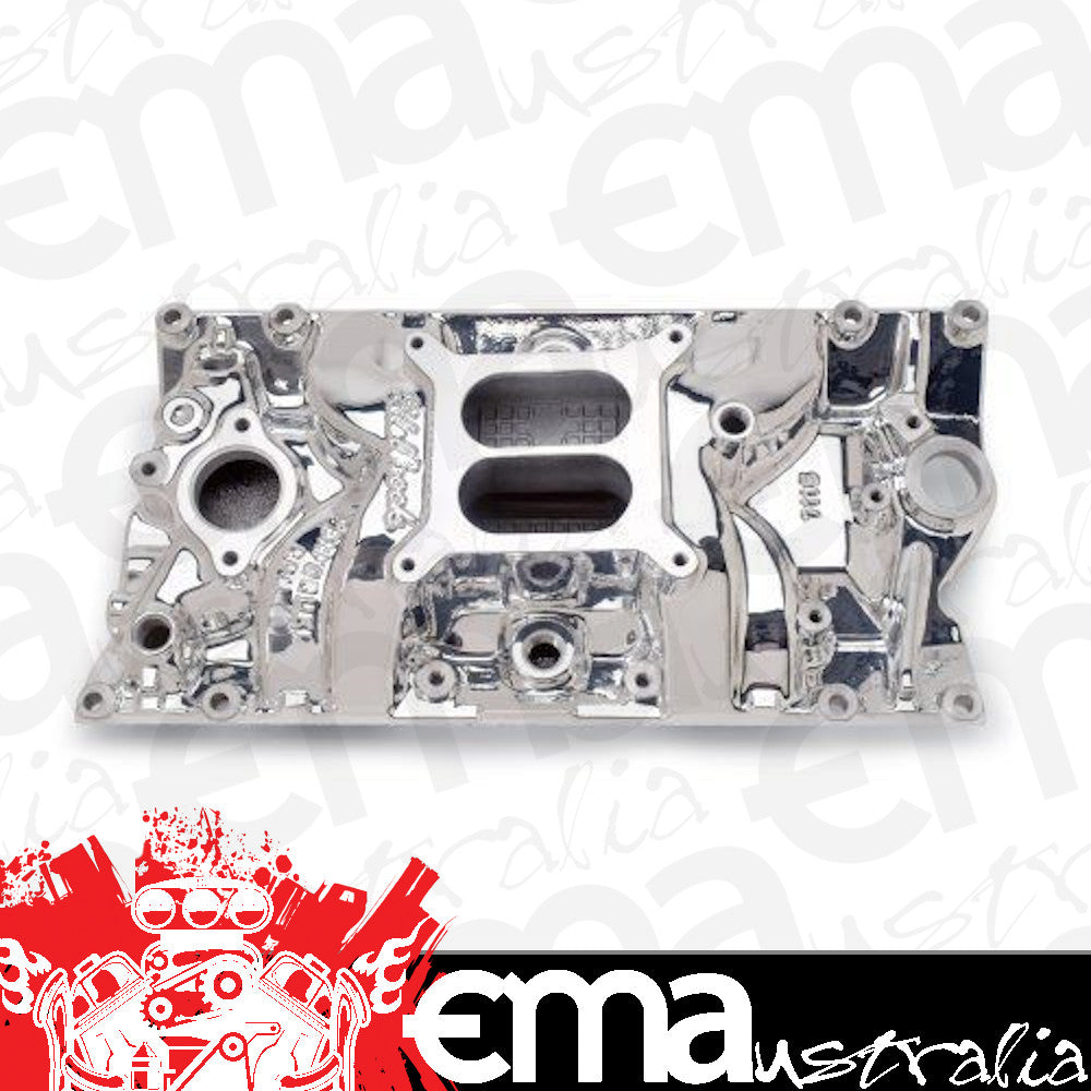 Edelbrock 71164 Performer RPM Small Block Chevy Vortec Endurashine Intake Manifold