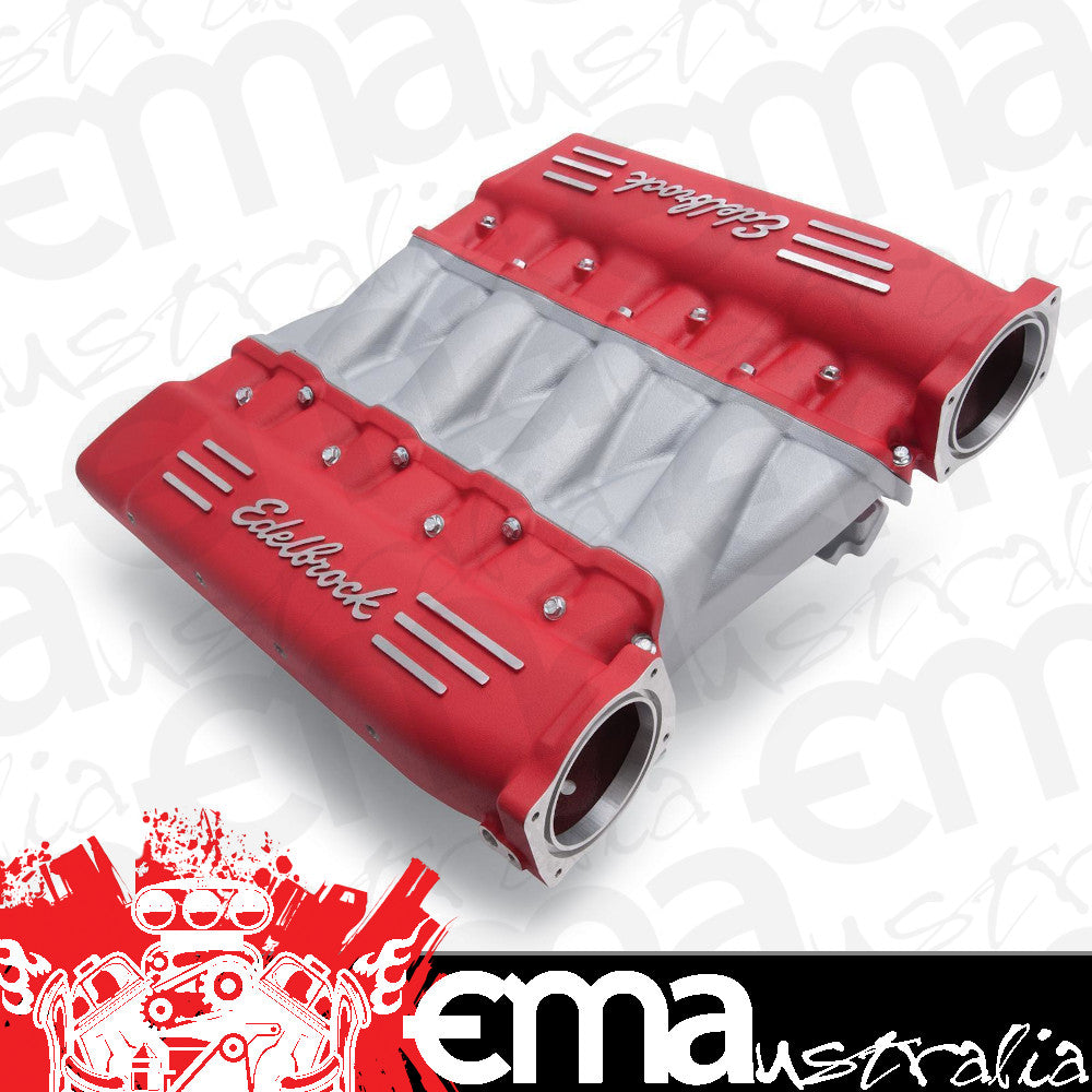 Edelbrock ED7141 Chev / GM LS3 6.2L V8 Edelbrock Cross-Ram Intake Manifold ED7141 Rectangle Port